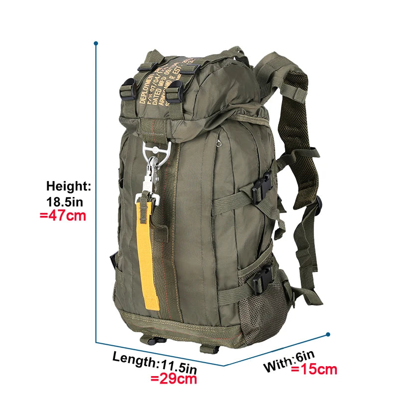 LQARMY Waterproof Hiking Backpack Lightweight Daypack For Travel