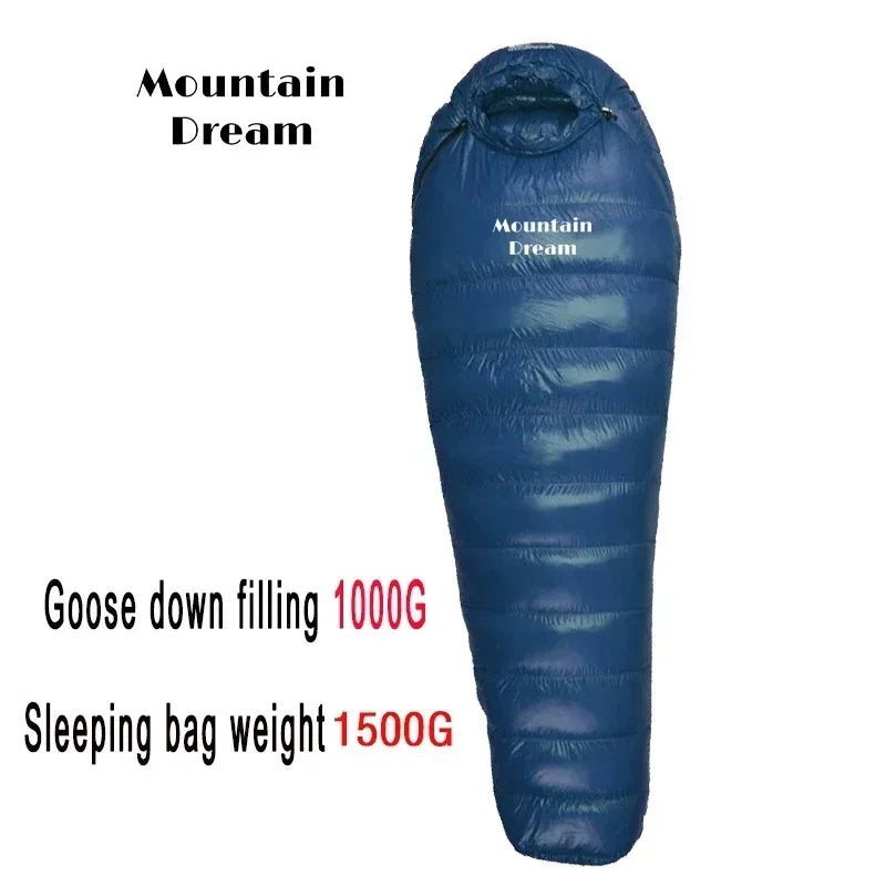 DUTRIEUX ONEAGER Ultralight Goose Down Sleeping Bag Alpine Hiking 800FP