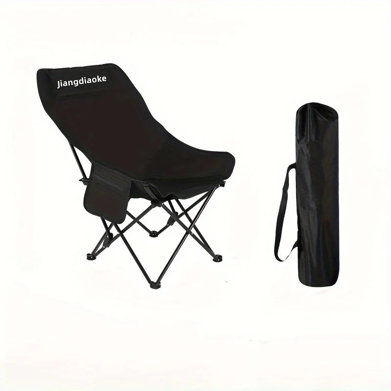 Liushaduola High Back Moon Chair Outdoor Folding Chair Set
