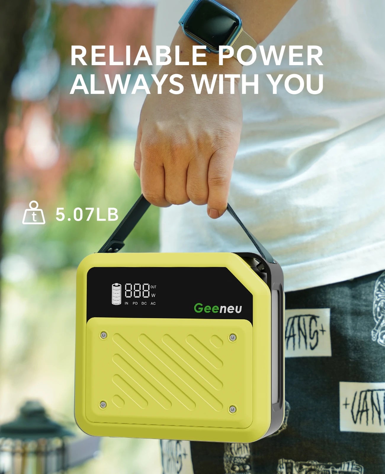 Geeneu 268W Portable Power Station High Capacity LiIon