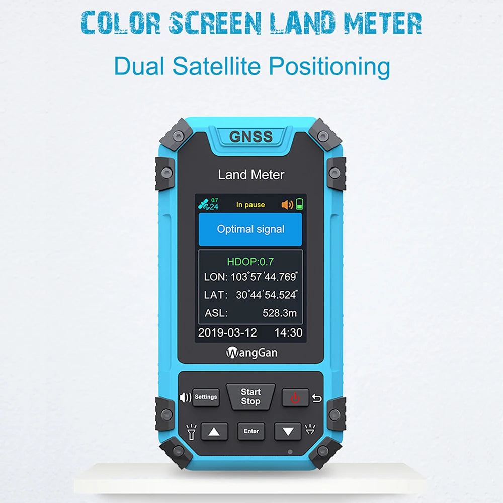 BOBLOV WangGan Handheld GPS Plough Land Surveying GNSS Receiver