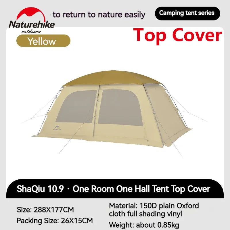 Naturehike Dunes Camping Tent For 6 People Dome Shelter Waterproof