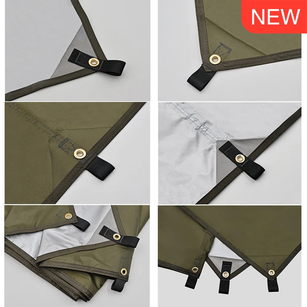 Top Lander Camping Tarp Waterproof Sun Shelter Outdoors