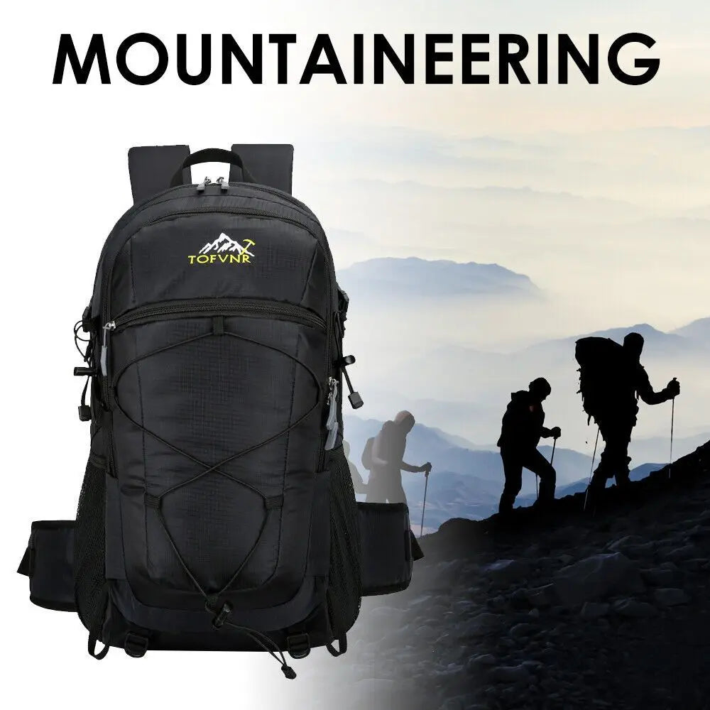 Outdoor Hiking Backpack Waterproof Rucksack Trekking Bag