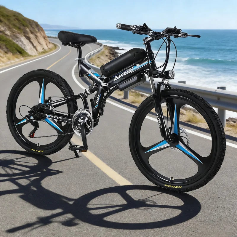 Foldable City Electric Bike For Adults With 500W Brushless Motor