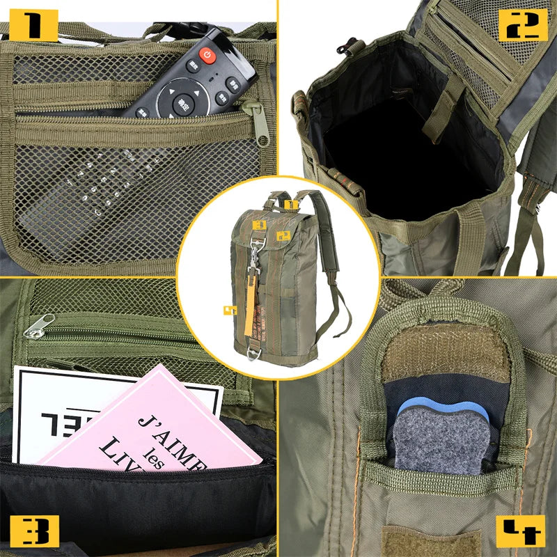 LQARMY All-Purpose Outdoor Backpack For Hiking And Travel
