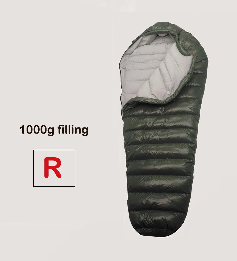 Kamperbox Cold Weather Down Sleeping Bag for Winter Camping
