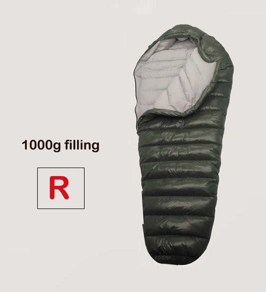 Kamperbox Cold Weather Down Sleeping Bag for Winter Camping
