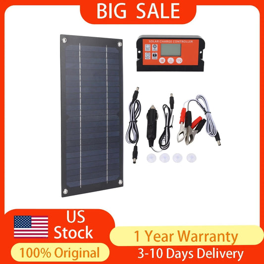 YOSOO 600W Monocrystalline Solar Panel Charger With 100A Controller