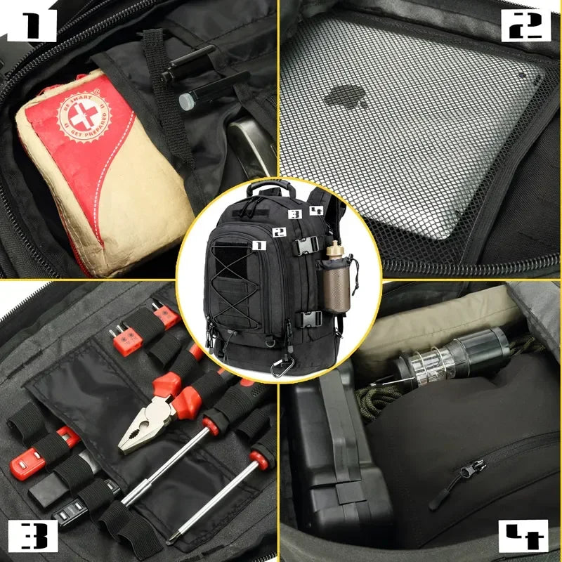 Q Tactical Backpack for Men and Women Water Resistant
