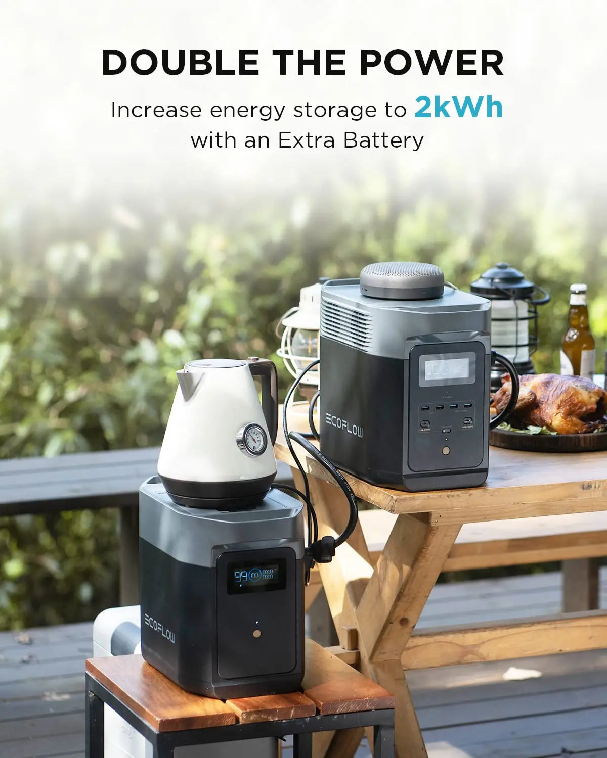Smart Extra Battery 1024Wh LiFePO4 Expansion For Power Station
