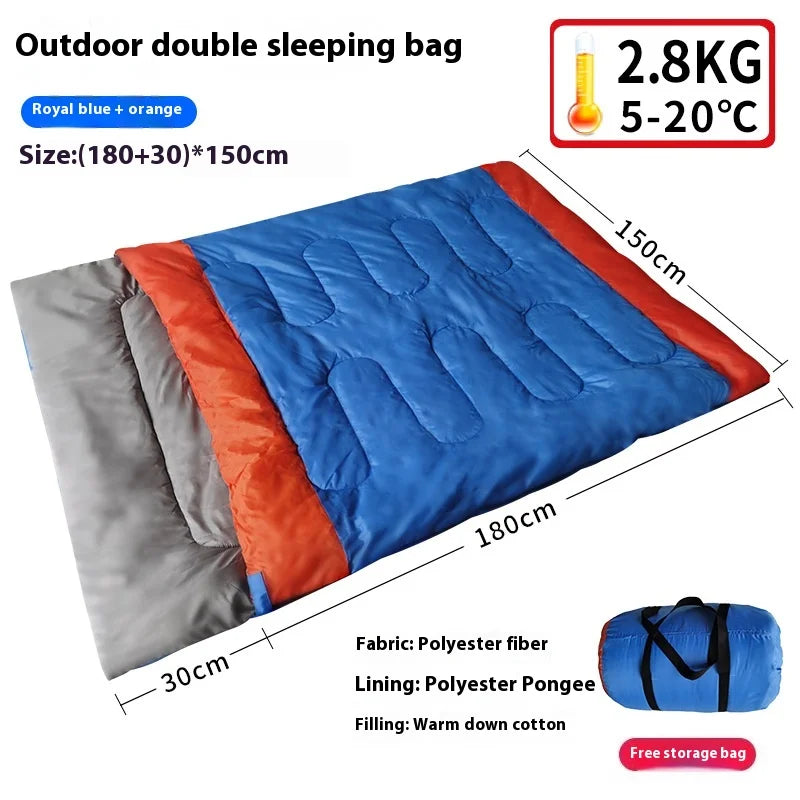 NONECN Ultralight 4-Season Camping Sleeping Bag Envelope