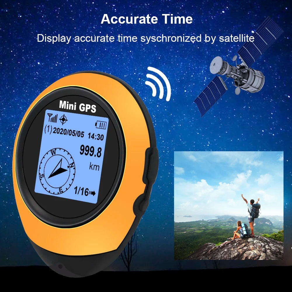 Handheld GPS Digital Compass Altitude Locator for Outdoor Hiking