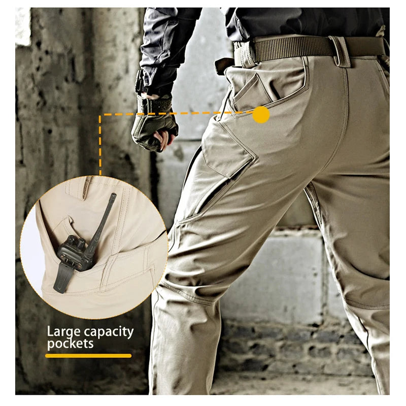TRVLWEGO Men's Tactical Hiking Pants With Multiple Pockets