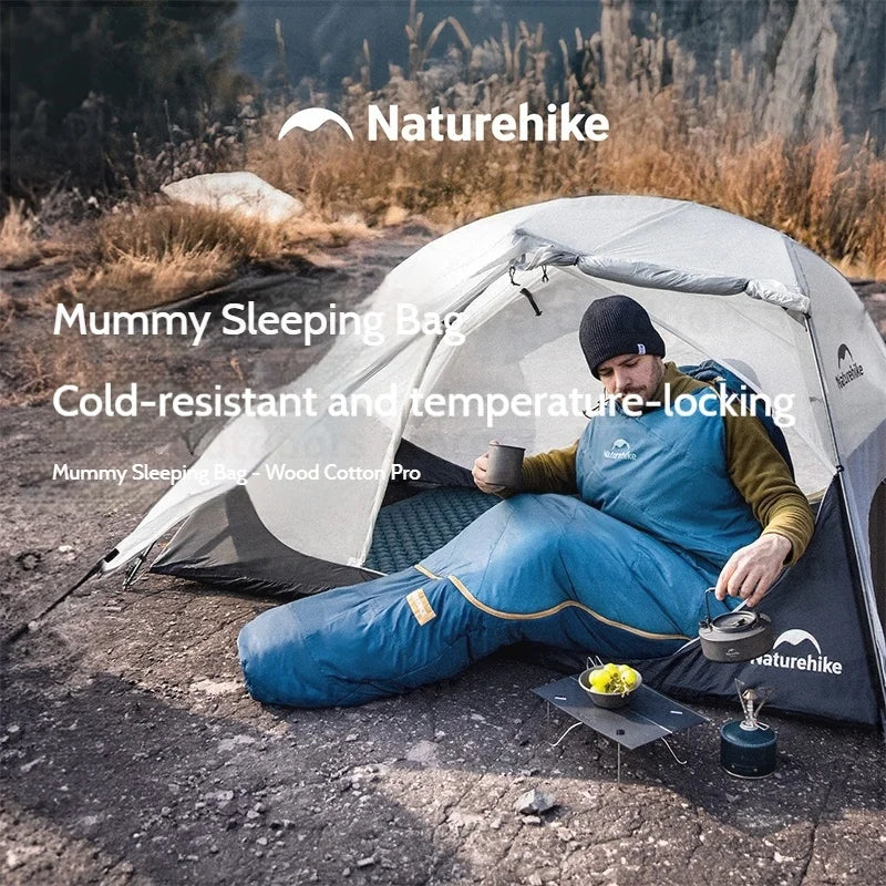 Naturehike Mummy Sleeping Bag Winter Warm Lightweight Outdoor Camping