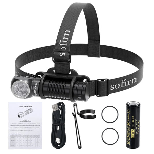 Sofirn HS41 Headlamp 4000lm SST20 LED USB C Rechargeable