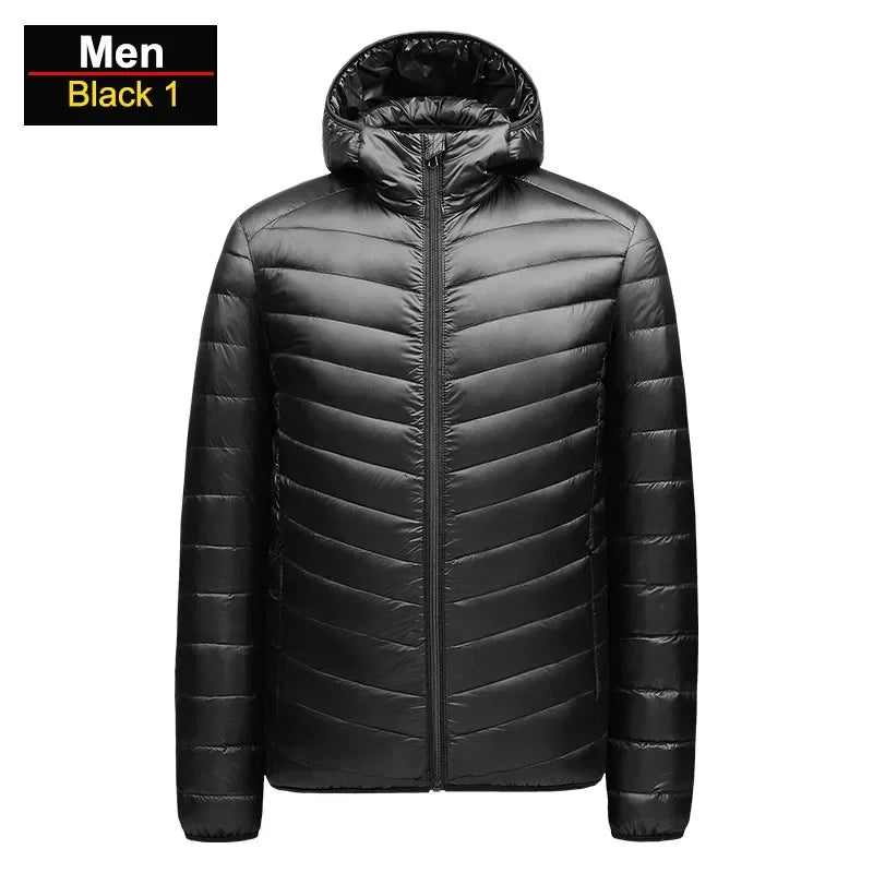 Ultralight 50 Down Puffer Jacket For Hiking And Trekking