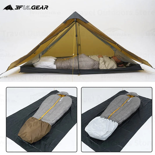 3F UL Gear Ultralight Dyneema Nylon Tyvek Sleeping Bag Liner