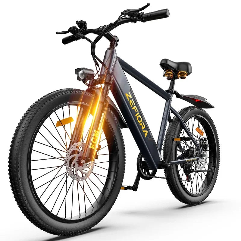 ZEFIORA 1000W Electric Mountain Bike with 48V Battery