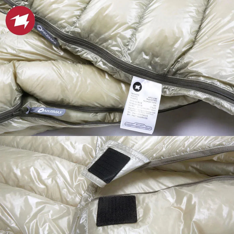 Air-E Camping Down Sleeping Bag Ultralight Waterproof Outdoor Envelope