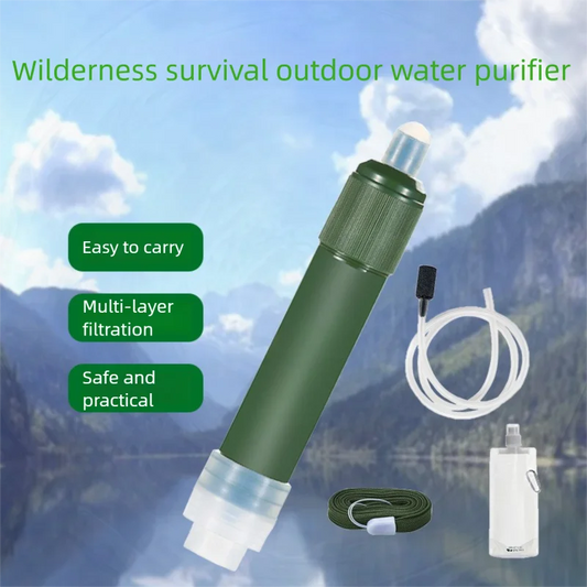 Portable Outdoor Water Purification Filter For Emergency Flood Rescue