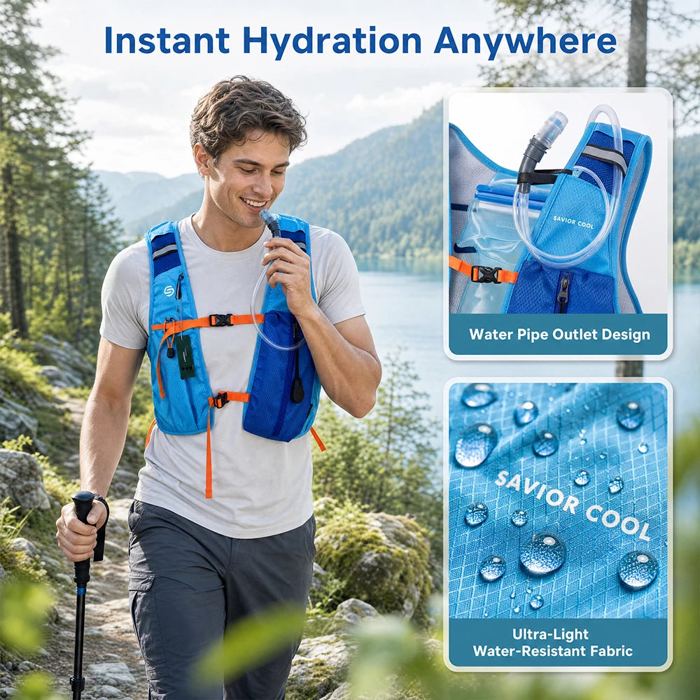 Savior Tactical Cooling Vest With Refrigeration And Water Bladder