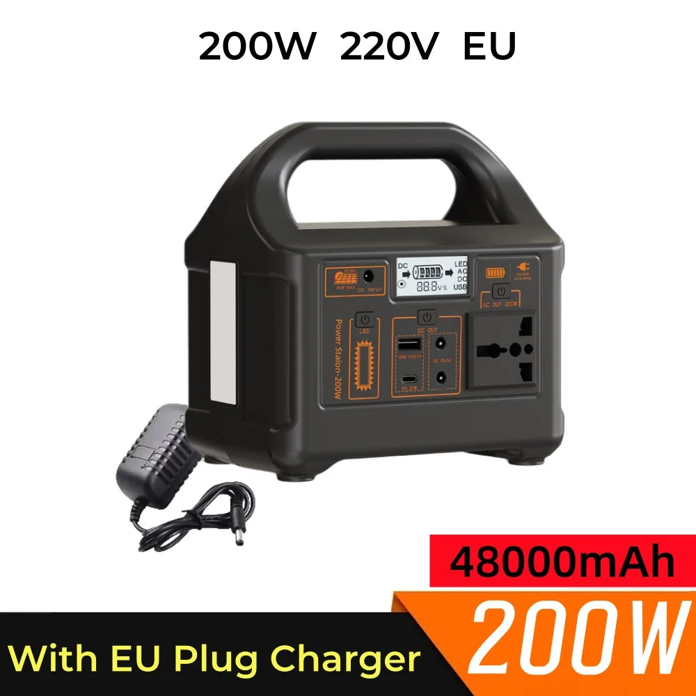 Jsdsolar 300W Portable Solar Power Station Generator 110V 220V