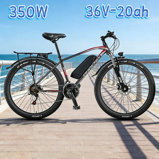350W Aluminum Alloy Electric Bike With 20Ah Battery For Adults