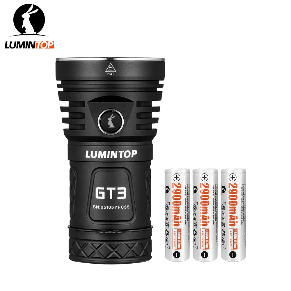 Lumintop GT3 21000 Lumens 4x18650 LED Flashlight Long Range