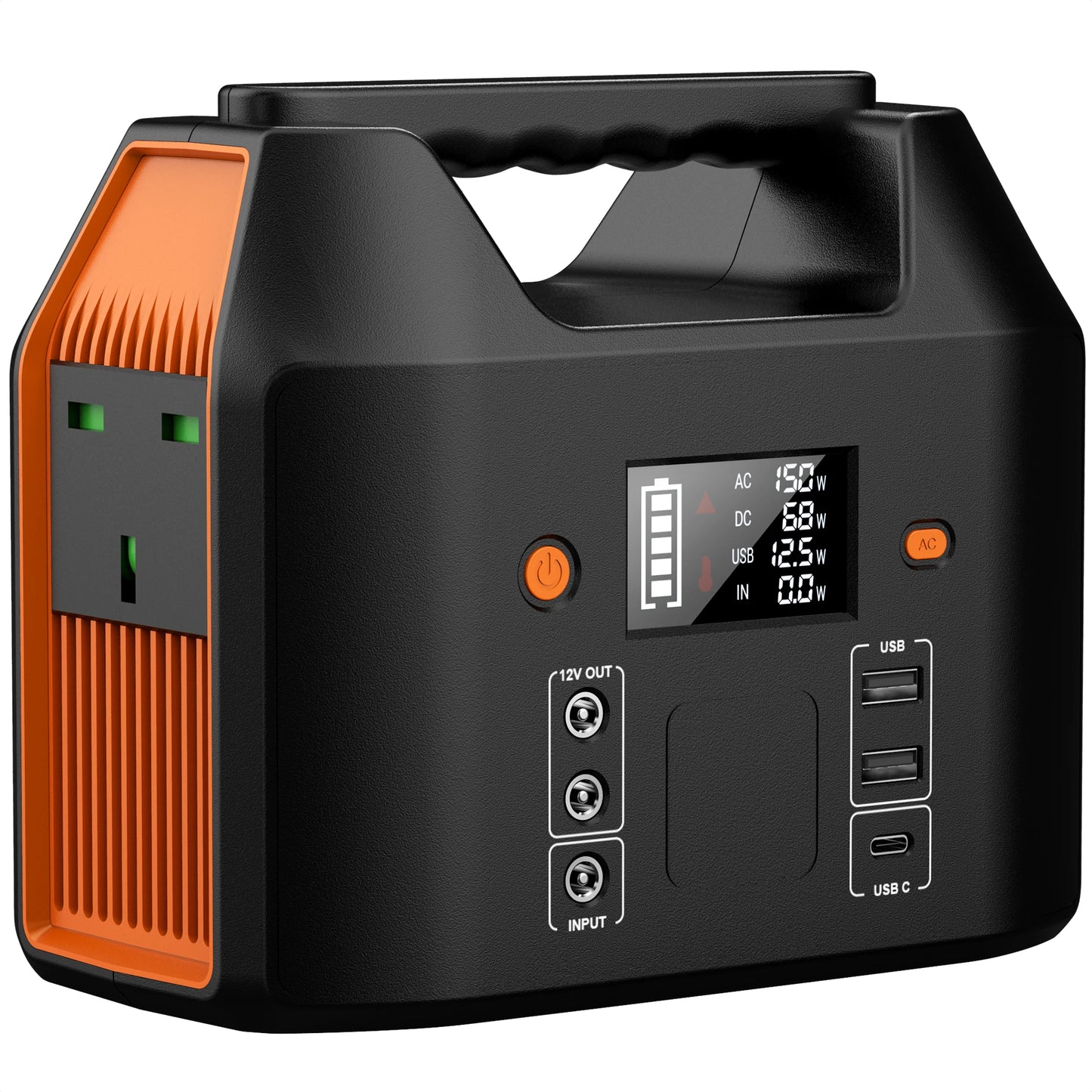 SinKeu Portable Power Station 300W Solar Generator LiFePO4 RV