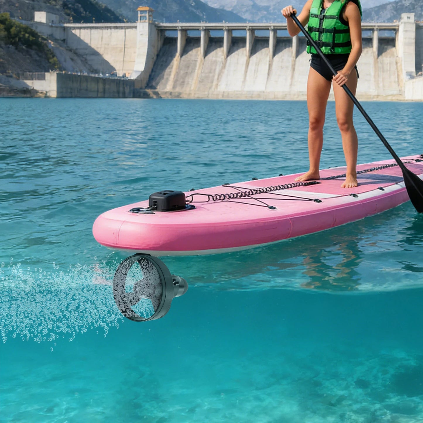 Underwater Thruster For Surfboard And Paddleboard Propulsion