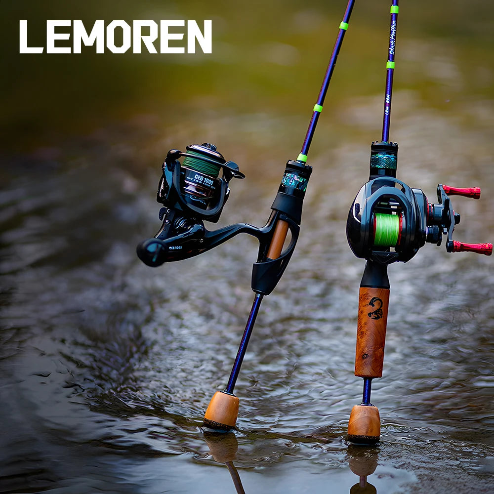 UL Ultra Light Carbon Fiber Lure Rod Spinning Casting