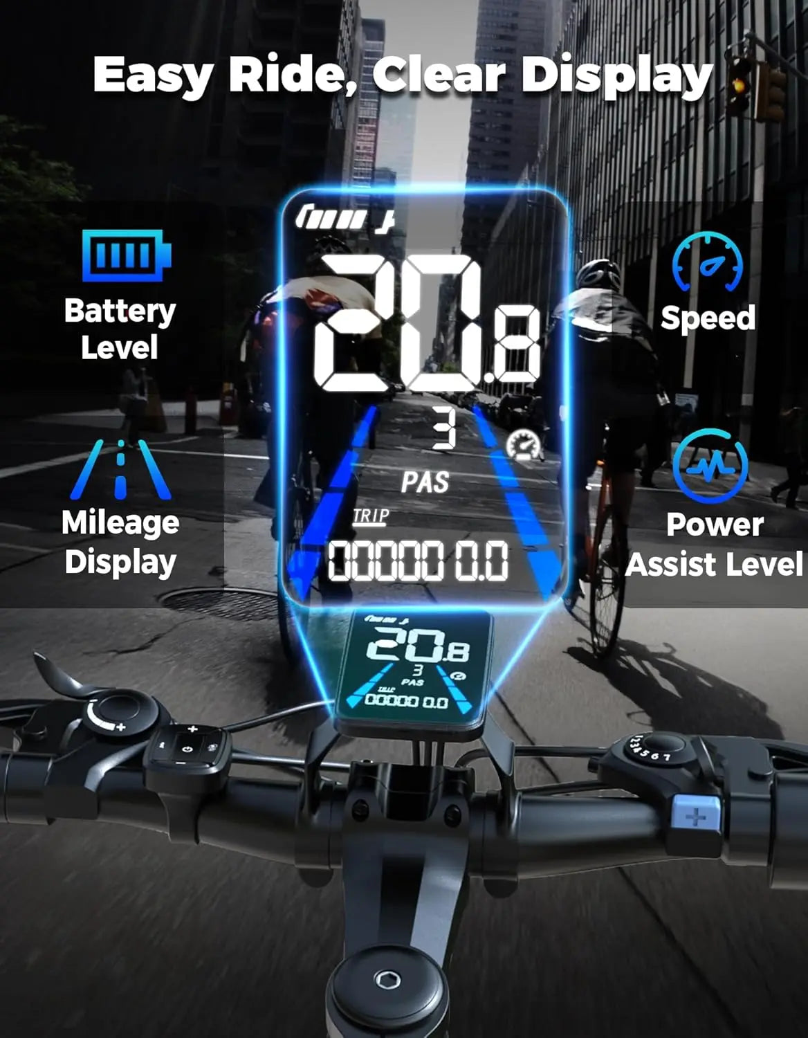 Electric Bike For Adults 1500W Mountain Ebike 25 MPH