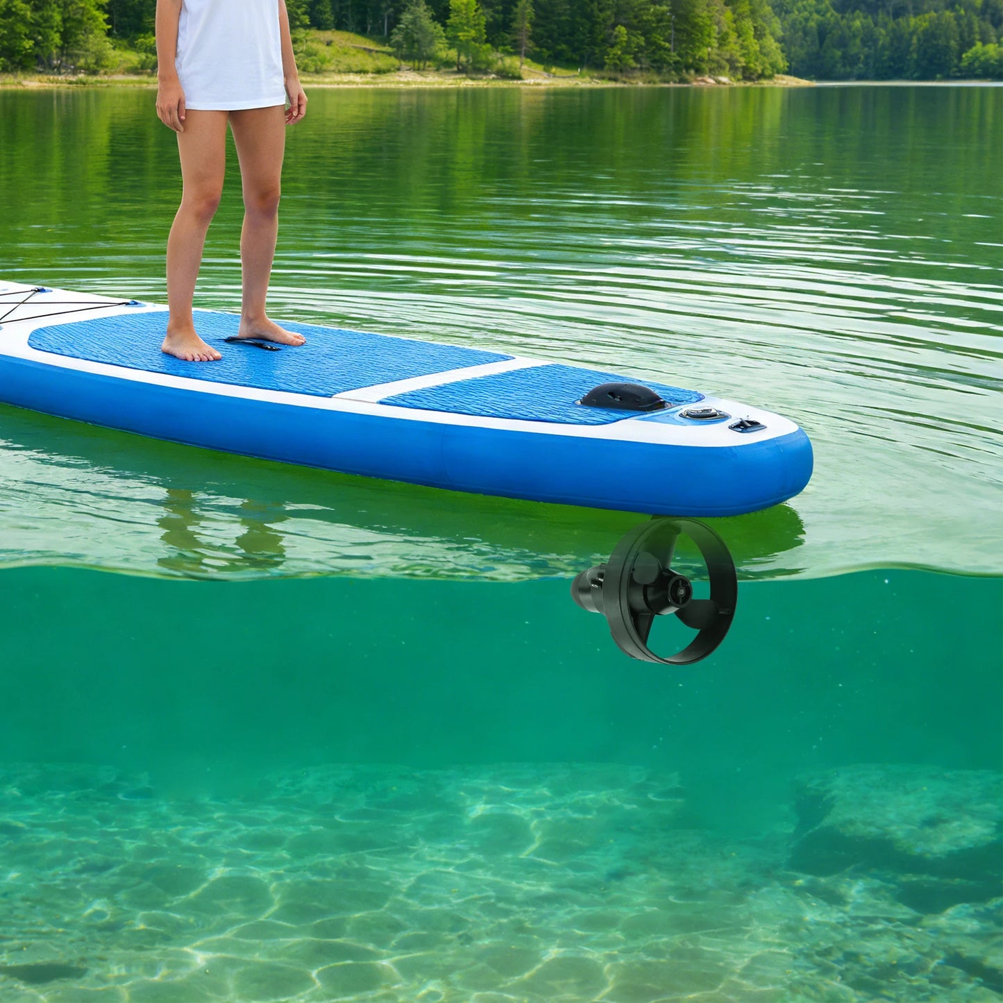Underwater Thruster For Surfboard And Paddleboard Propulsion