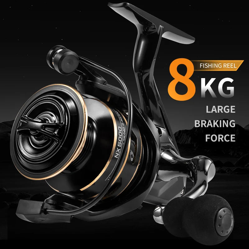 J-BARZILLA NX Spinning Fishing Reel High Speed Max Drag