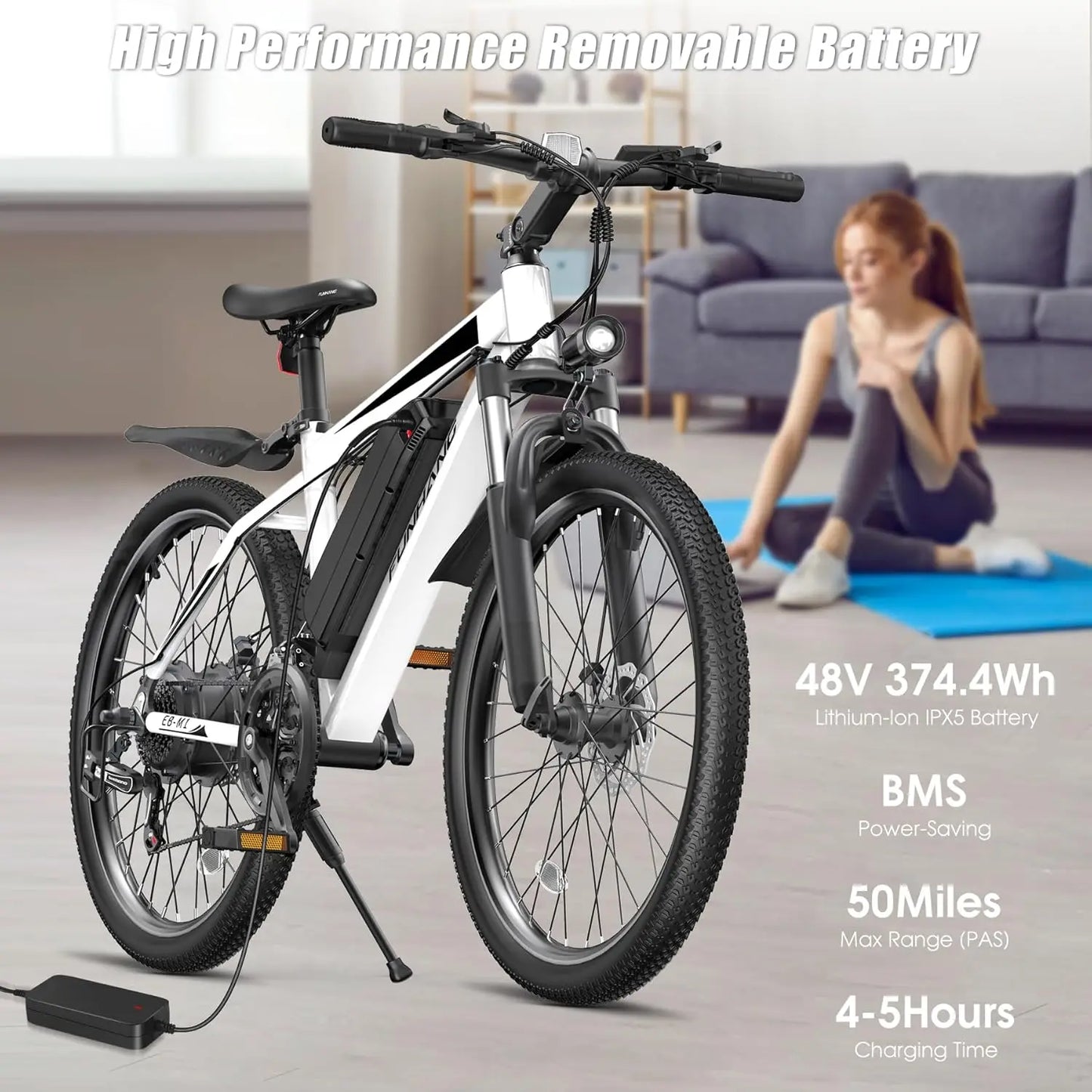 Electric Mountain Bike for Adults 1000W Peak Ebike UL 2849
