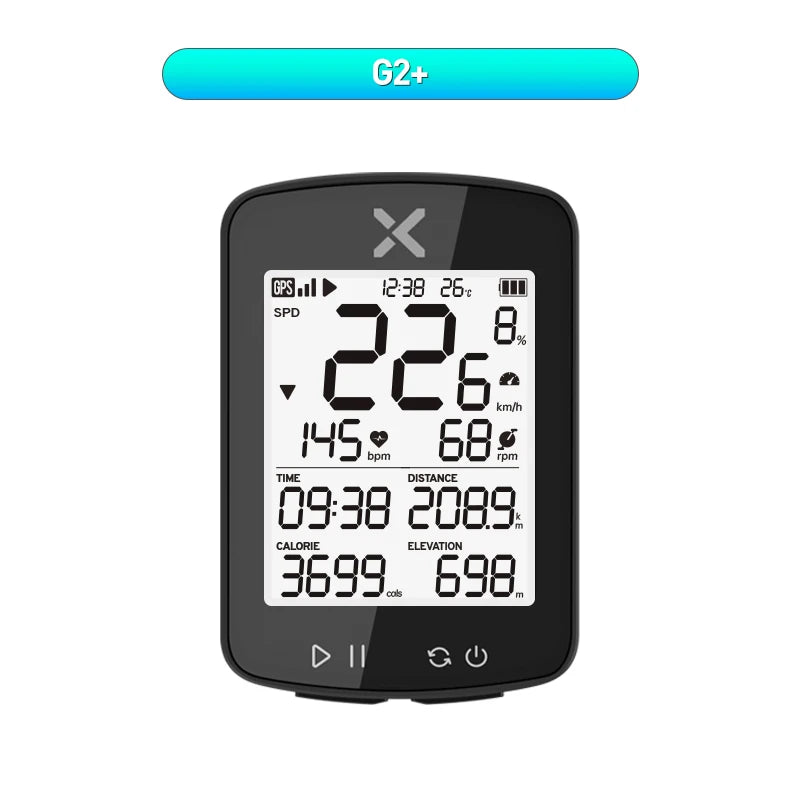 XOSS G/G Plus GPS Bike Computer ANT+ Wireless Road MTB