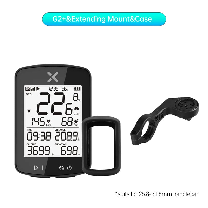 XOSS G/G Plus GPS Bike Computer ANT+ Wireless Road MTB