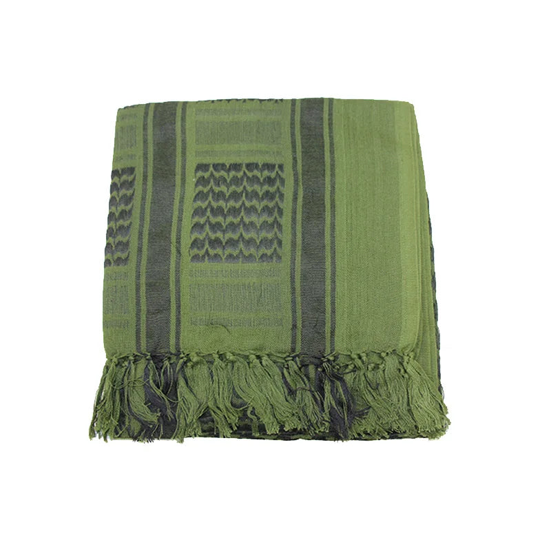 Tactical Keffiyeh Shemagh Arab Scarf Head Wrap Cotton Winter Scarves