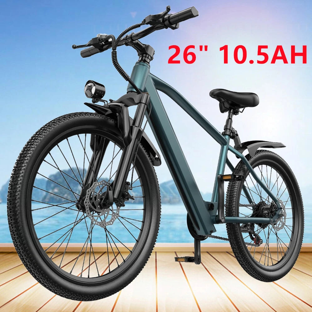 Electric Mountain E Bike 750W Peak Motor 36V Battery