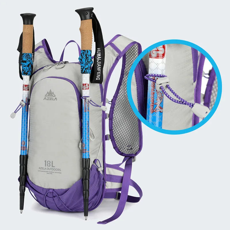 Hiking Backpack For Men And Women Lightweight Multi-Functional Camping Backpack Large Capacity Backpack Splash-Resistant Casual