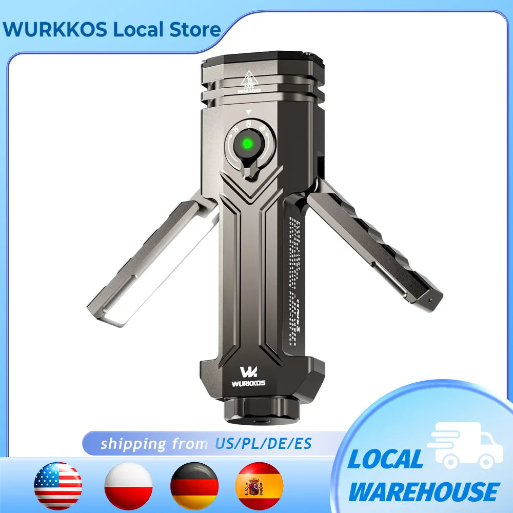 Wurkkos HD02 LED Camping Lamp Portable Outdoor Searchlight