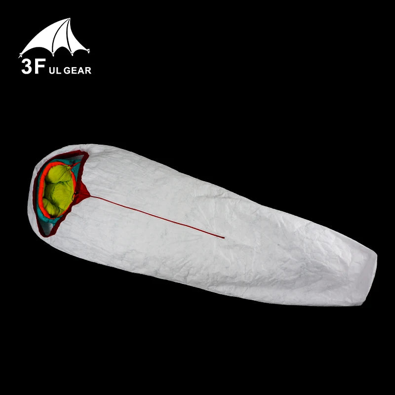 TOPITEMCN Tyvek Waterproof Sleeping Bag Cover Bivy For Camping