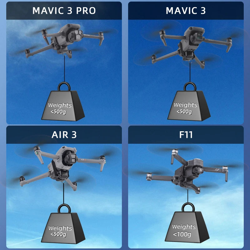 BRDRC Airdrop System Drone Thrower for DJI Mini 4 Pro