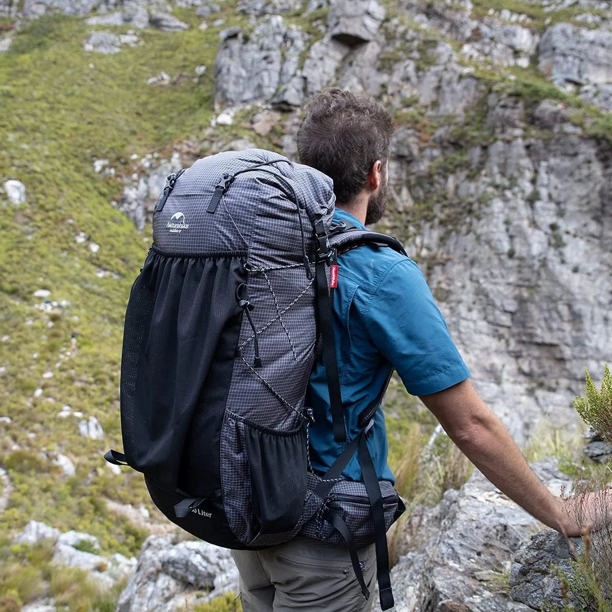 Naturehike Mountain Backpack Waterproof With Rain Cover