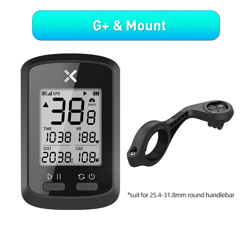 XOSS G/G Plus GPS Bike Computer ANT+ Wireless Road MTB