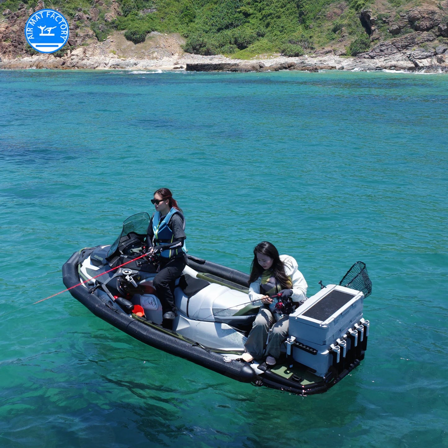 EJIA Inflatable PVC Jet Ski Collar For Yamaha Motorboats