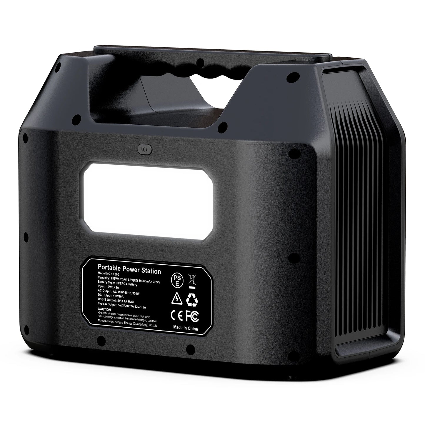 SinKeu Portable Power Station 300W Solar Generator LiFePO4 RV