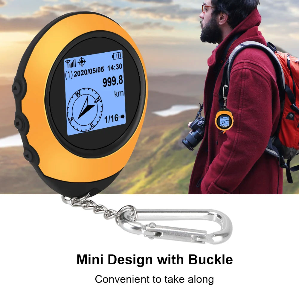 Handheld GPS Digital Compass Altitude Locator for Outdoor Hiking