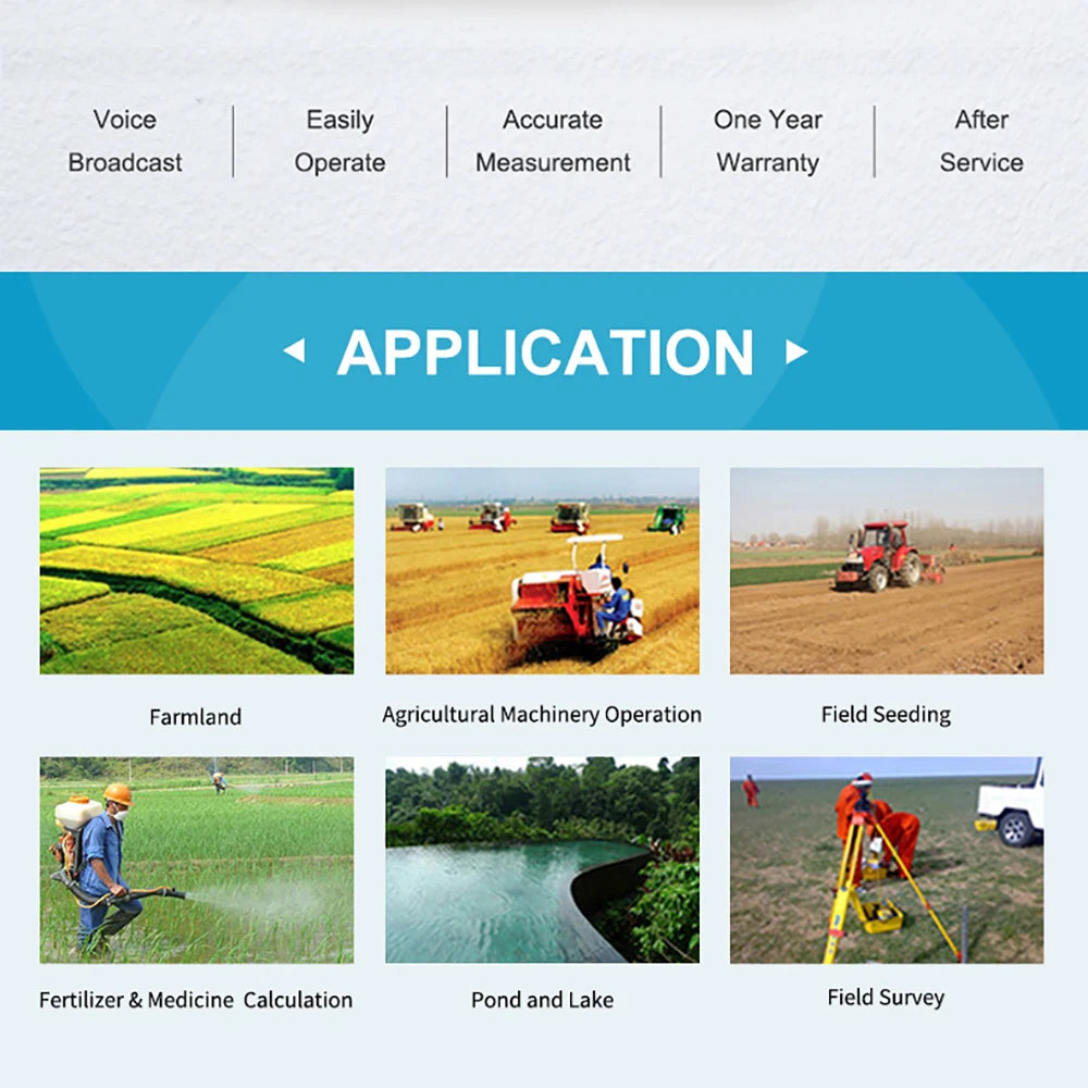 BOBLOV WangGan Handheld GPS Plough Land Surveying GNSS Receiver